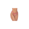 Nuisette en résille brodée avec string 